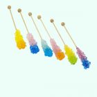 rock candy, rock candy on a stick, cane sugar, hand crafted, colorful